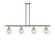 Ballston Urban Four Light Island Pendant in Brushed Satin Nickel (405|916-4I-SN-G202-6)