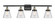 Ballston Urban Four Light Bath Vanity in Black Antique Brass (405|916-4W-BAB-G64)