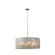 Roxy Eight Light Pendant in Oxidized Gold Leaf (33|505852OL)