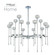 Mae LED Chandelier in Chrome (33|511675CH)