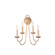 Kiera Four Light Wall Sconce in Modern Gold (33|511721MG)