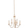 Kiera Six Light Chandelier in Modern Gold (33|511771MG)