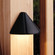 Six Groove One Light Deck in Textured Black (12|15065BKT)