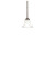 Dover One Light Mini Pendant in Brushed Nickel (12|2771NI)