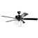 Basics Pro Premier 52''Ceiling Fan in Satin Black (12|330016SBKS)