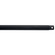 Accessory Fan Down Rod in Weathered Zinc (12|360001WZC)