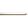 Accessory Fan Down Rod in Polished Nickel (12|360004PN)