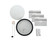 Accessory Climates Slim Profile LED in Distressed Black (12|380911DBK)
