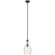 Everly One Light Pendant in Black (12|42456BK)