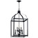 Larkin Six Light Foyer Chandelier in Black (12|42568BK)