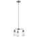 Braelyn Three Light Chandelier/Semi Flush in Classic Pewter (12|43057CLP)