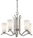 Armida Five Light Chandelier in Brushed Nickel (12|43074NI)