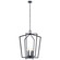 Abbotswell Six Light Foyer Pendant in Black (12|43495BK)