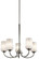 Aubrey Five Light Chandelier in Brushed Nickel (12|43665NI)