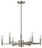 Erzo Six Light Chandelier in Satin Nickel (12|43859SN)