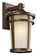 Atwood One Light Outdoor Wall Mount in Brown Stone (12|49072BST)