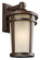 Atwood One Light Outdoor Wall Mount in Brown Stone (12|49073BST)