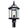 Barrie LED Outdoor Post Mount in Black (12|49187BKL18)