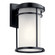 Toman One Light Outdoor Wall Mount in Black (12|49686BK)