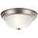 No Family Two Light Flush Mount in Brushed Nickel (12|8111NI)