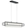 Vega LED Linear Chandelier in Matte Black (12|84051)