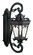 Tournai Four Light Outdoor Wall Mount in Textured Black (12|9359BKT)