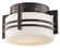 Pacific Edge One Light Outdoor Ceiling Mount in Architectural Bronze (12|9557AZ)