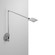 Mosso LED Desk Lamp in Silver (240|AR2001-SIL-HWS)