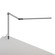 Z-Bar LED Desk Lamp in Silver (240|AR3000-WD-SIL-THR)
