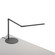 Z-Bar LED Desk Lamp in Metallic black (240|AR3100-CD-MBK-QCB)
