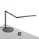 Z-Bar LED Desk Lamp in Metallic black (240|AR3100-CD-MBK-USB)