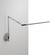 Z-Bar LED Desk Lamp in Silver (240|AR3200-CD-SIL-HWS)