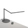 Z-Bar LED Desk Lamp in Metallic black (240|AR3200-WD-MBK-USB)