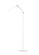 Z-Bar LED Floor Lamp in White (240|AR5000-WD-WHT-FLR)
