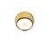 Gravy LED Wall Sconce in Metallic Black, Brushed Brass (240|GRW-S-MBK-BRS-HW)