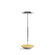 Royyo LED Desk Lamp in Chrome, Honeydew Felt (240|RYO-SW-CRM-HDF-DSK)