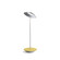 Royyo LED Desk Lamp in Silver, Honeydew Felt (240|RYO-SW-SIL-HDF-DSK)