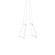 Z-Bar LED Pendant in Matte white (240|ZBP-16-RS-SW-MWT-CNP)