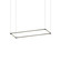 Z-Bar Pendant LED Pendant in Matte Black (240|ZBP-36-R-SW-MTB-CNP)