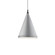 Dorothy One Light Pendant in Brushed Nickel With Black Detail (347|492722-BN/BK)