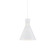 Vanderbilt One Light Pendant in White With Gold Detail (347|493210-WH/GD)