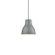 Cradle One Light Pendant in Gray (347|494213-GY)