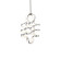 Synergy LED Chandelier in Antique Silver (347|CH93934-AS)