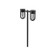 Davy LED Garden Light in Black (347|EG17622-BK)