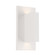 Vista LED Wall Sconce in White (347|EW22109-WH)