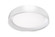 Beacon LED Flush Mount in White (347|FM13124-WH)