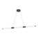 Akari LED Island Pendant in Black (347|LP18648-BK)