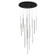 Chute LED Pendant in Black (347|MP14932-BK)