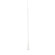 Taper LED Pendant in White (347|PD15824-WH)
