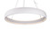 Halo LED Pendant in White (347|PD22735-WH)